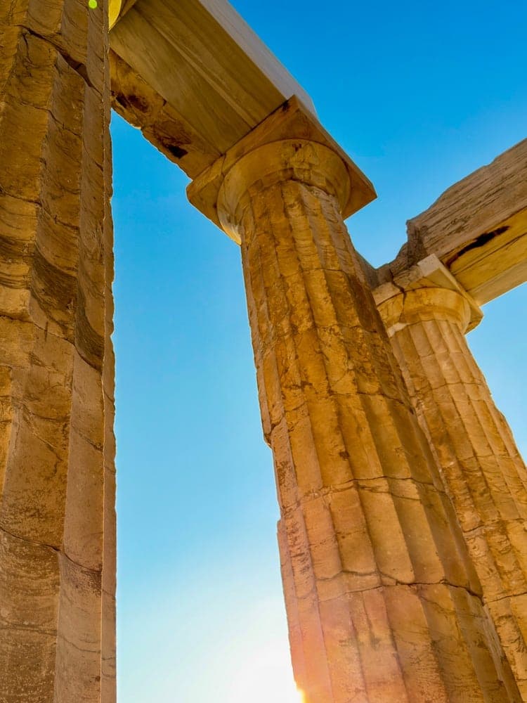 Aegean Pillars Ascend
