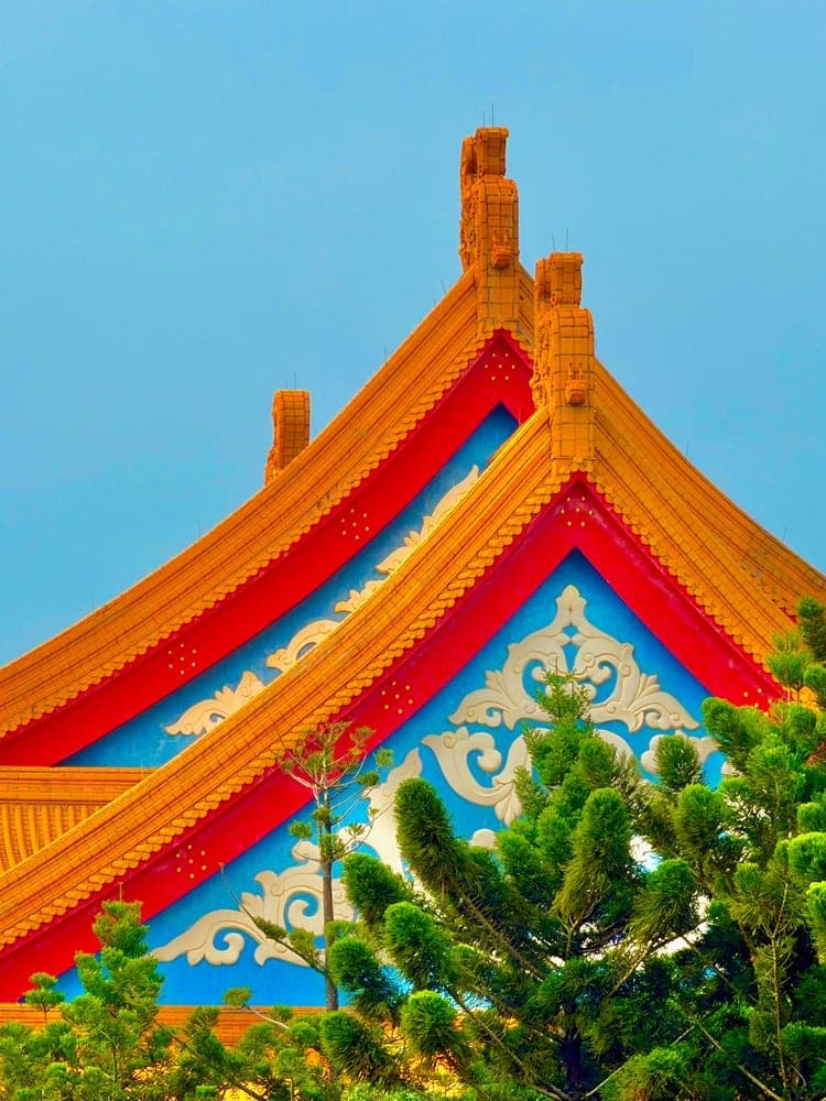 Golden Roofs of Taipei