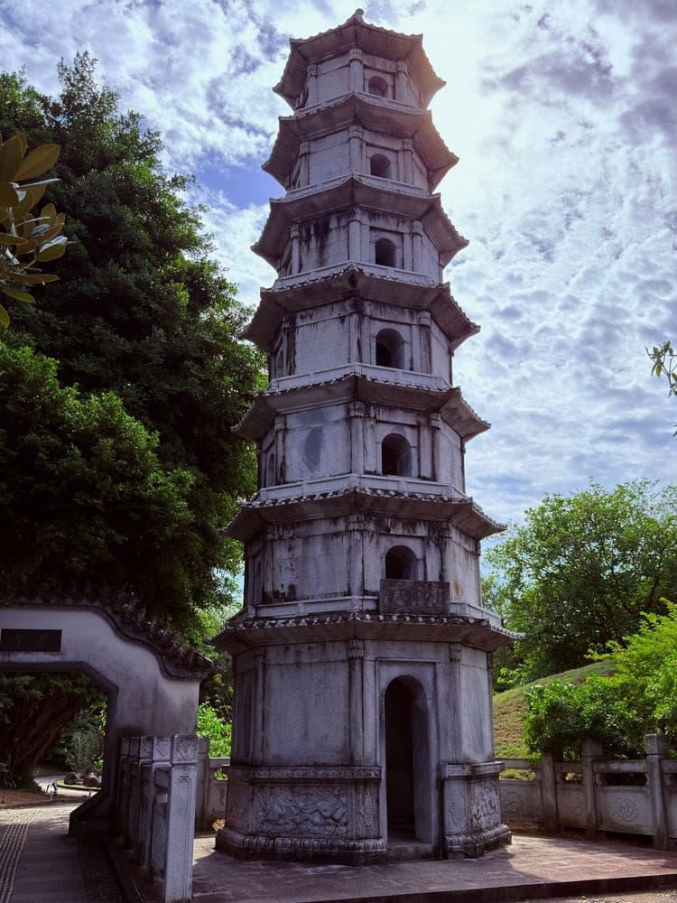 Okinawa Pagoda's Ascent