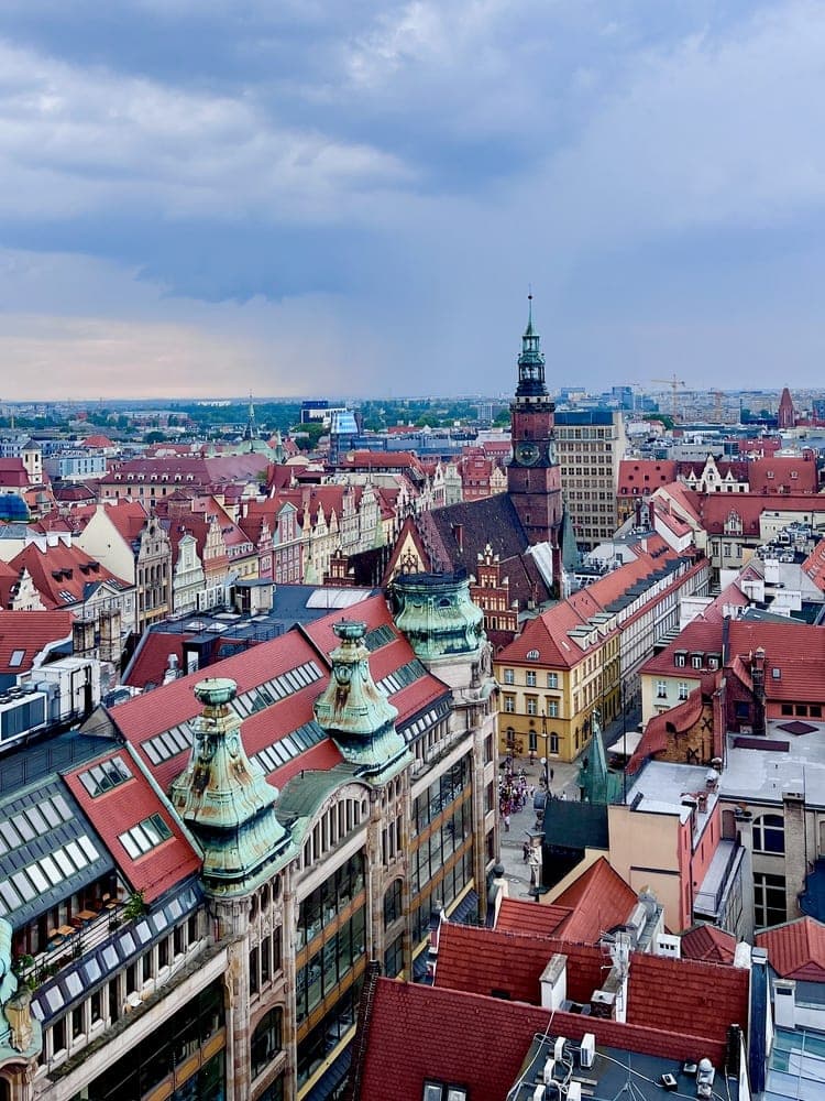 Wrocław Rooftop Panorama