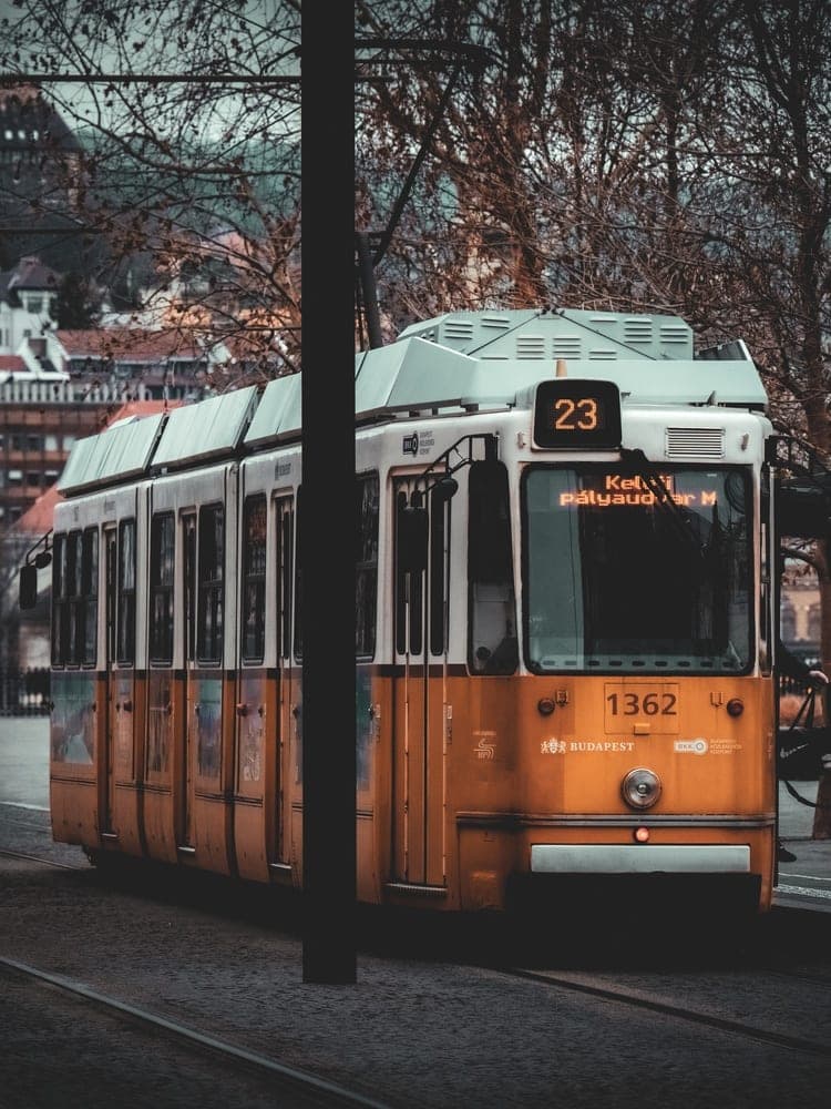 Budapest Winter Tram