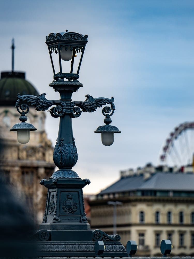Budapest Lamppost Serenity