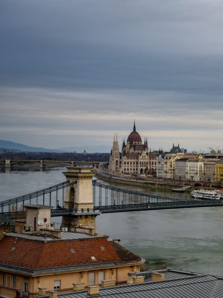 Danube's Winter Embrace