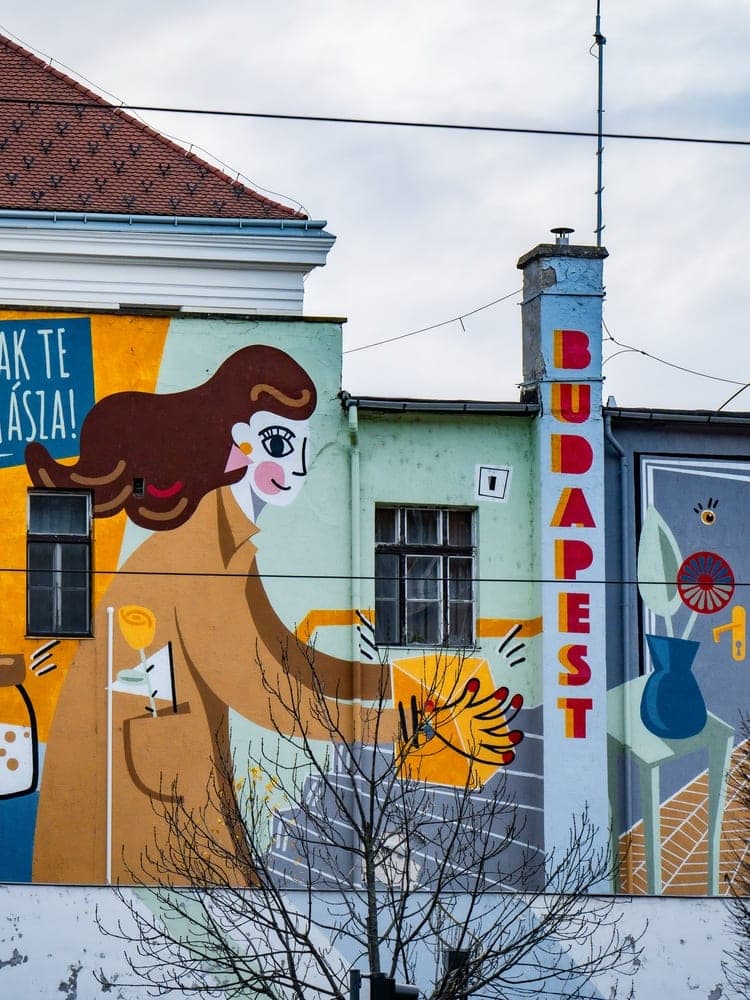 Budapest's Joyful Wall