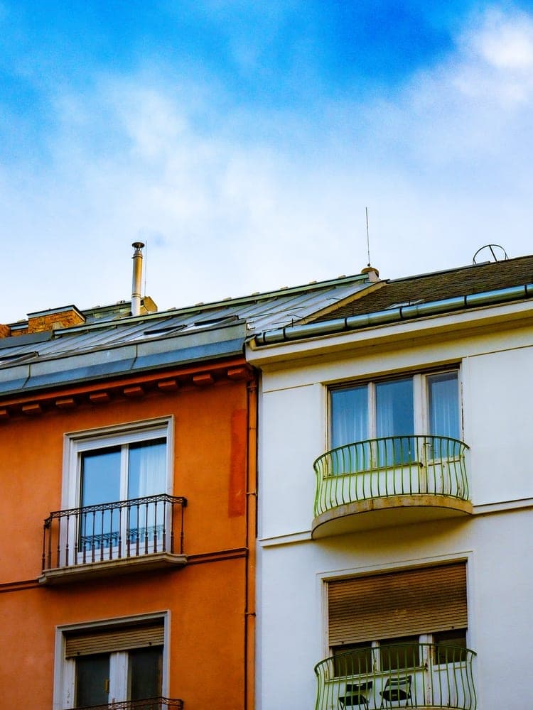 Budapest Balconies Skyward