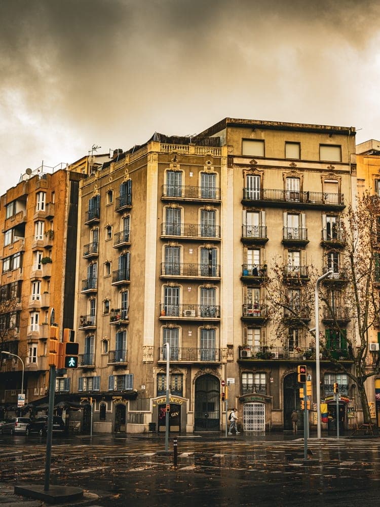 Barcelona's Brooding Balconies