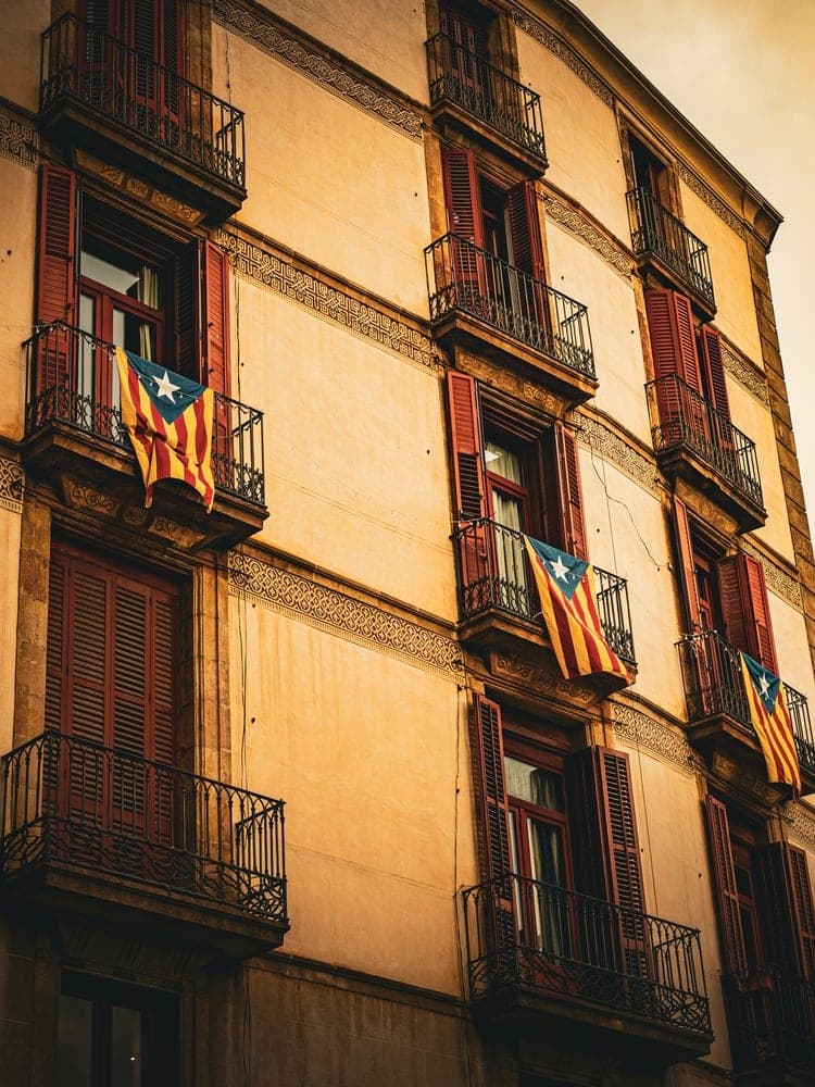 Balconies of Barcelona