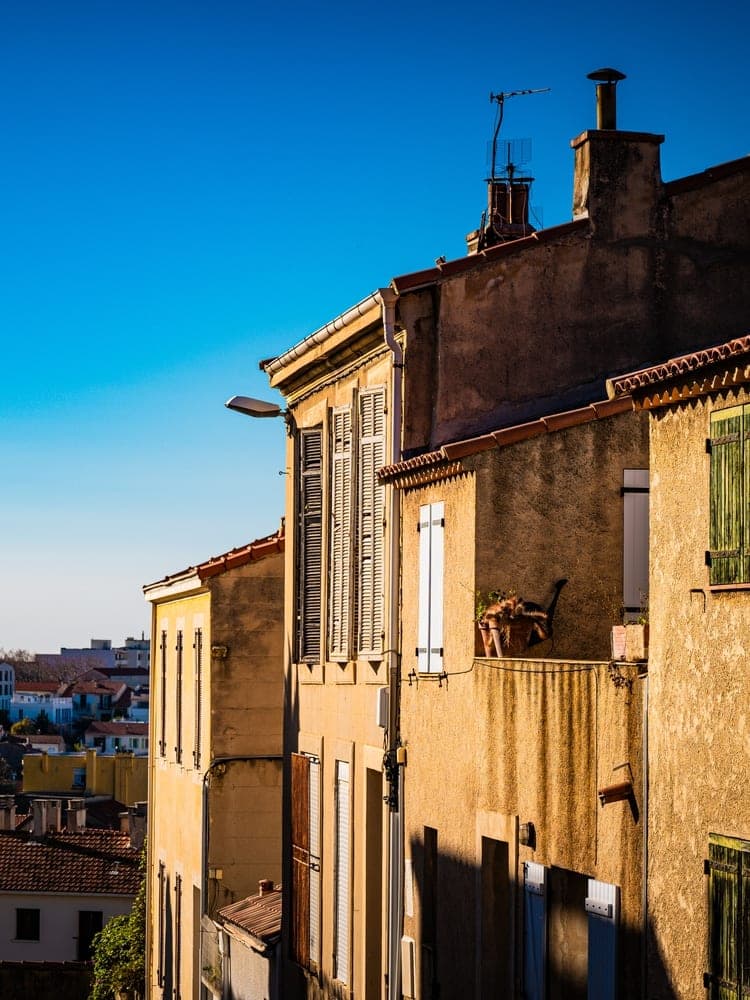 Marseille Sunlight on Cobbles