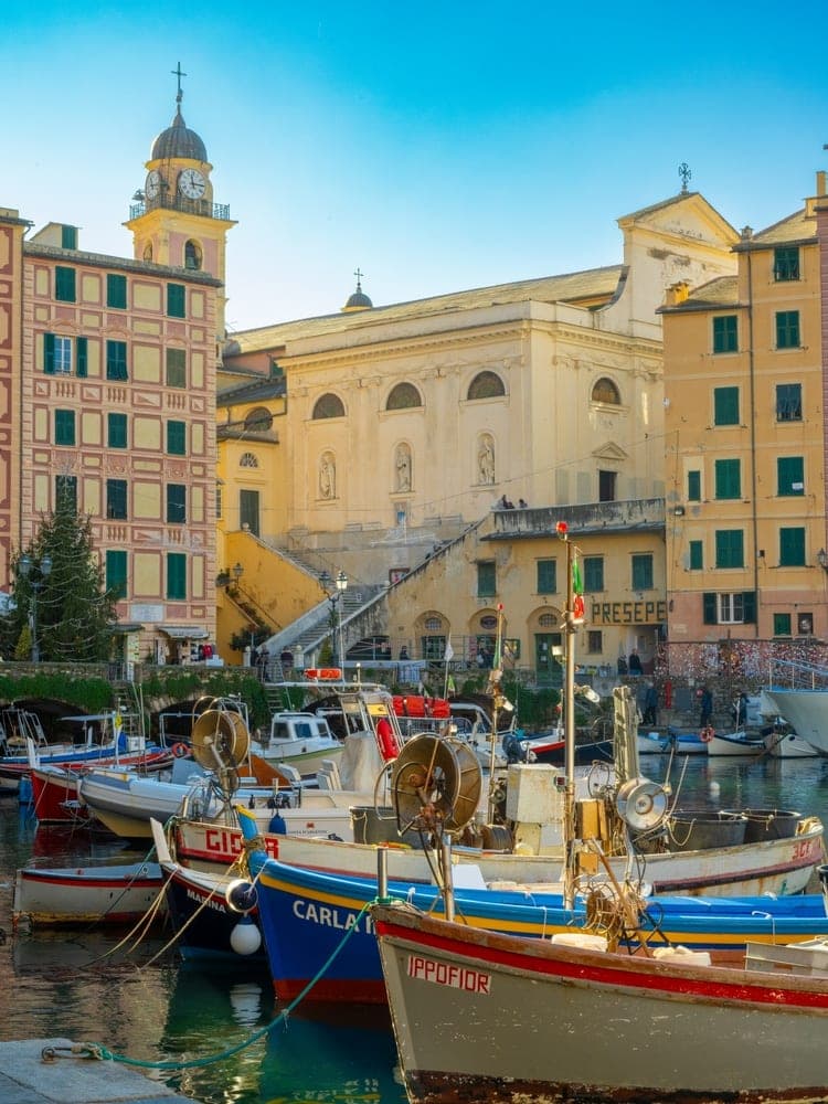 Camogli Harbour Serenity