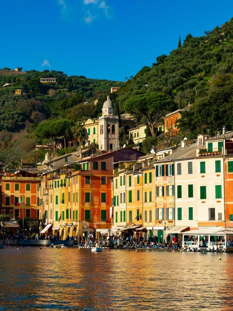 Portofino's Sunlit Harbor