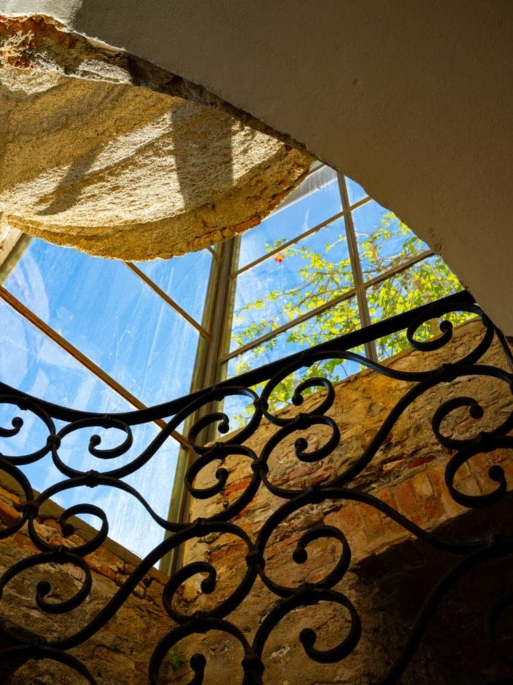 Portofino Sunlight Through Iron