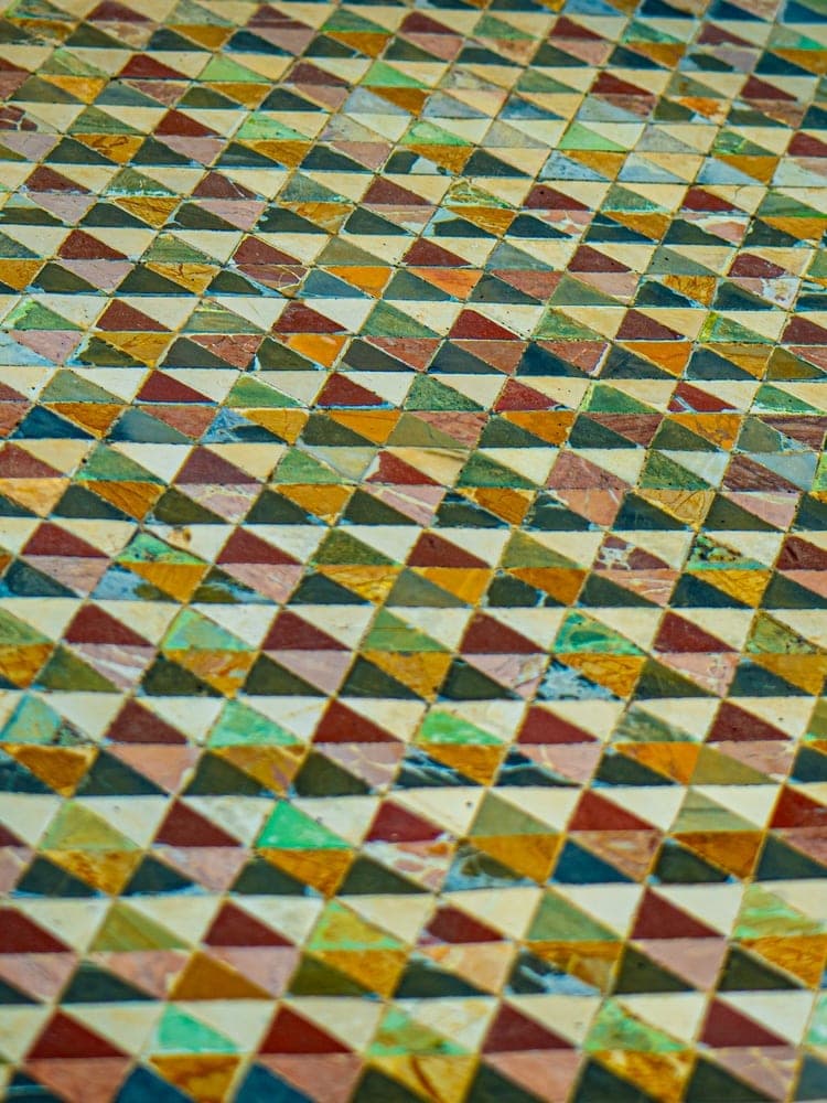 Pompeii Floor Mosaic
