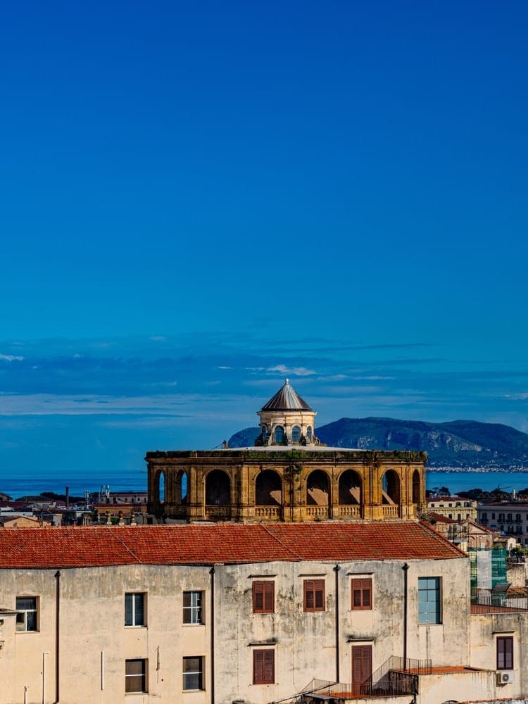 Palermo's Azure Panorama
