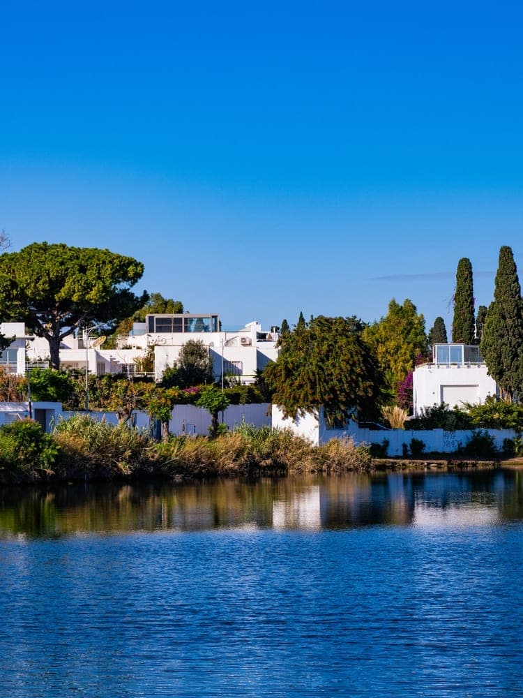 White Villas by the Water