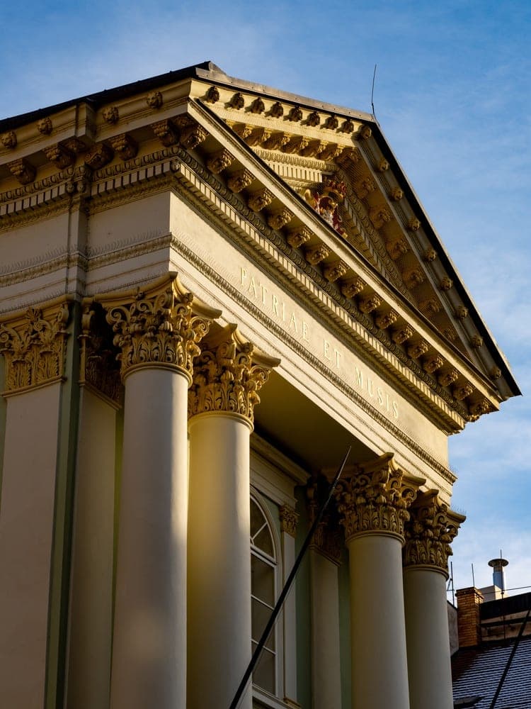 Prague's Golden Columns