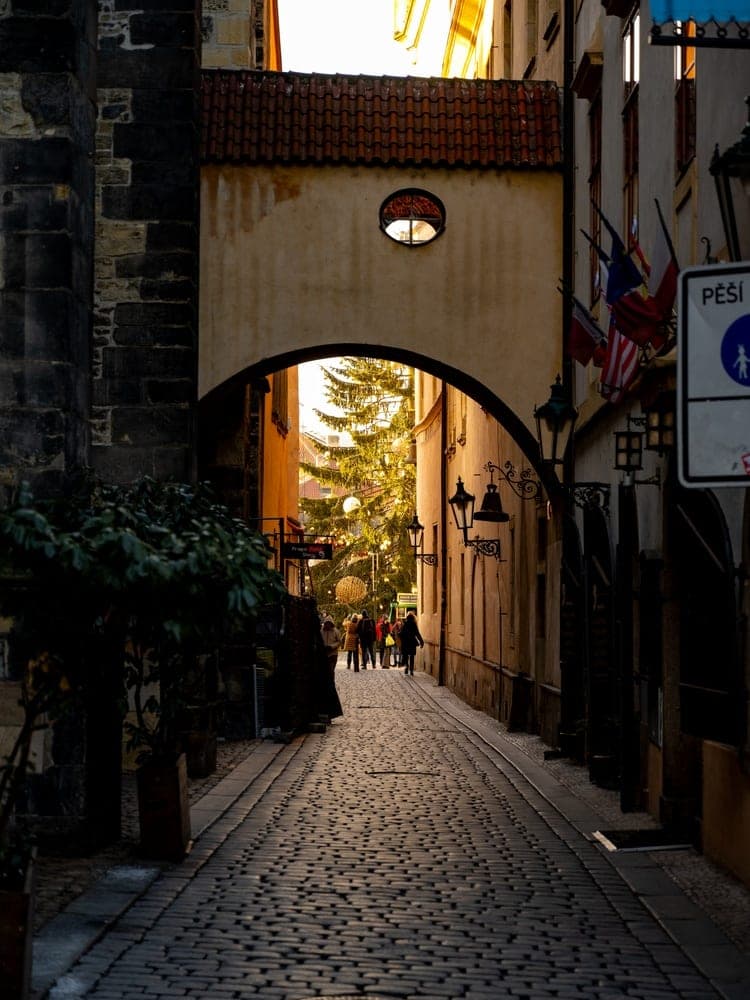 Prague Christmas Archway