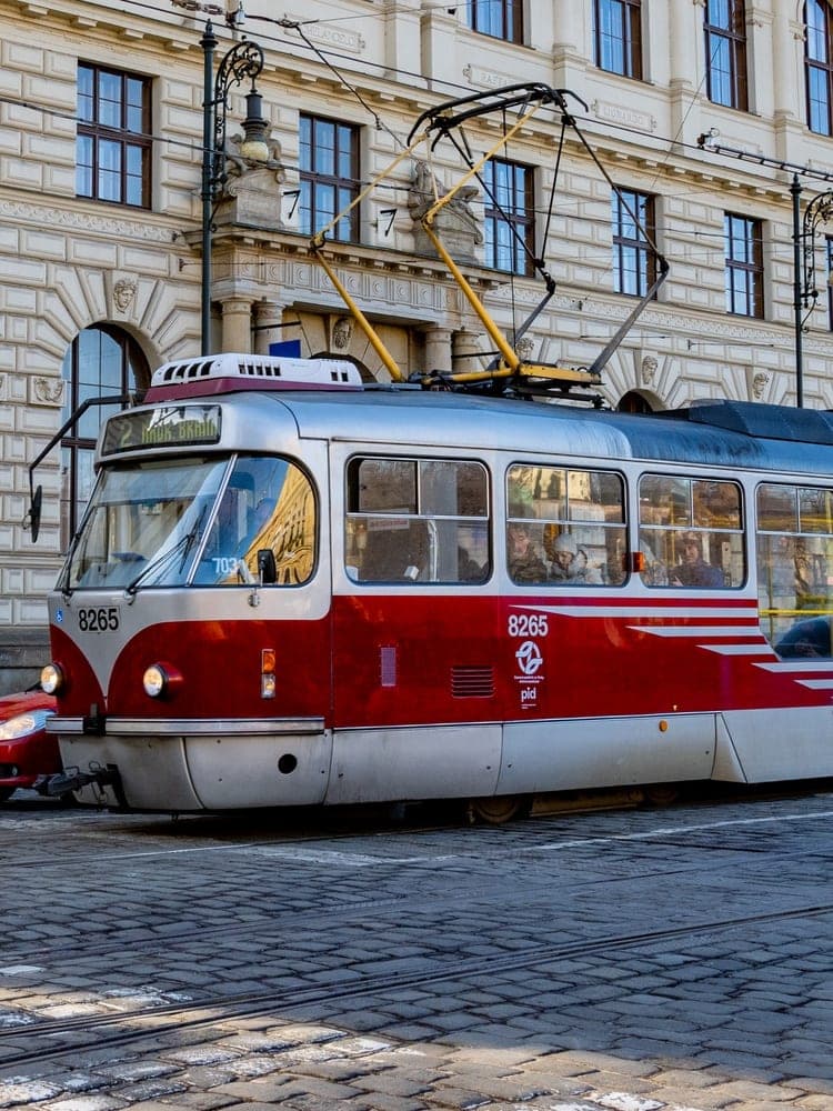 Prague Tram Passage