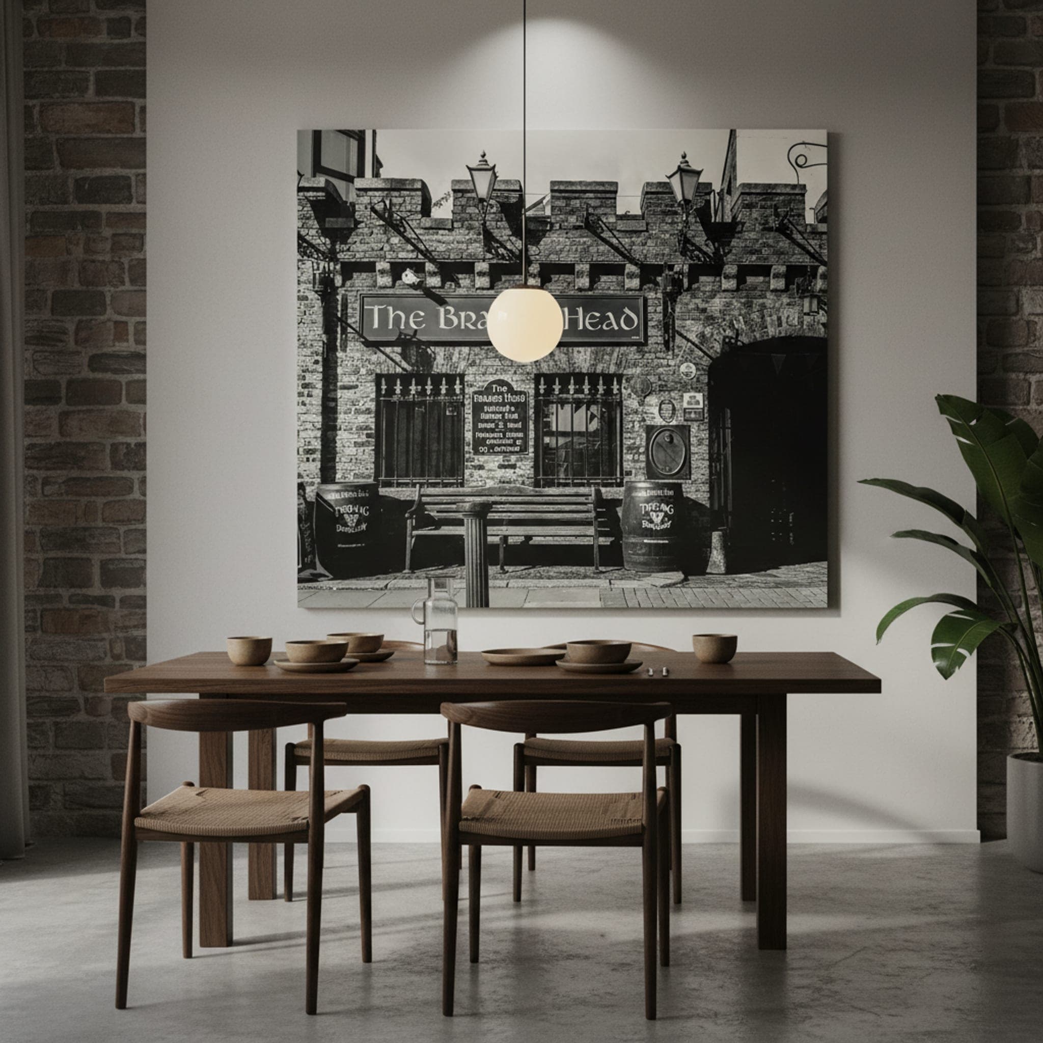 Ireland's Oldest Spirit shown as a canvas print in a styled interior, view 1 of 3